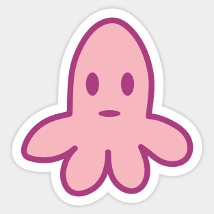 Character Tee, Squid Sticker